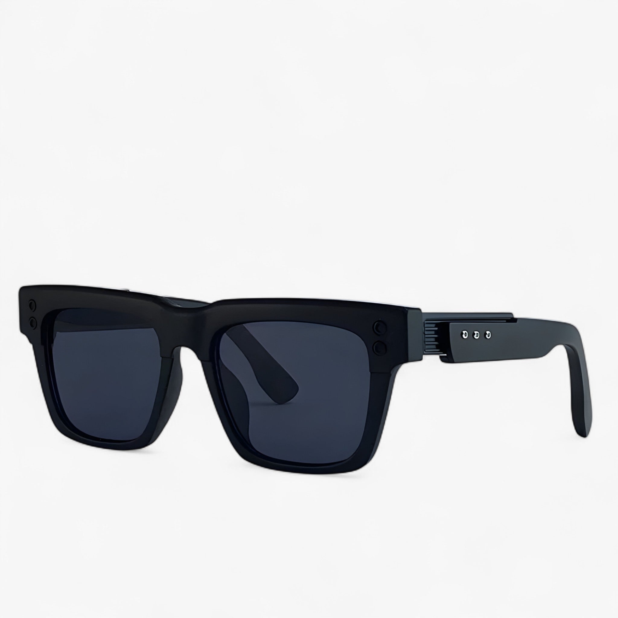 Polarized Lens Sunglasses in Steampunk Style