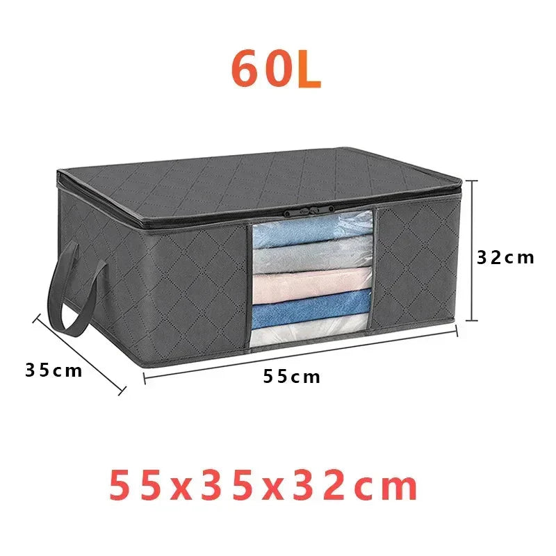 Storage Bags Made from Nonwoven Fabric with Clear Viewing Window