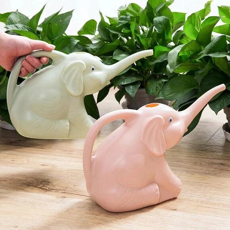 Pastel Elephant Watering Can – Decorative Design in 3 Colors