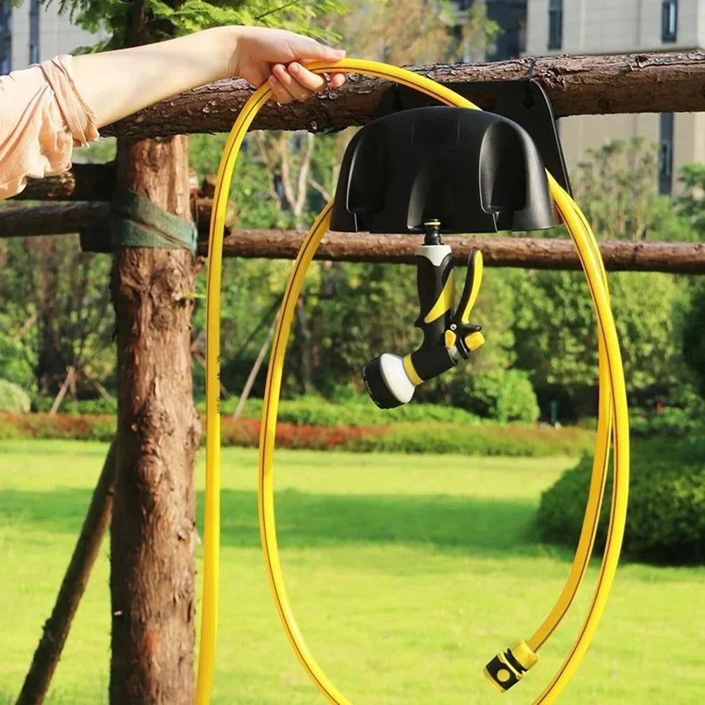 Outdoor Wall-Mounted Hose Storage – Keep Your Garden Tidy