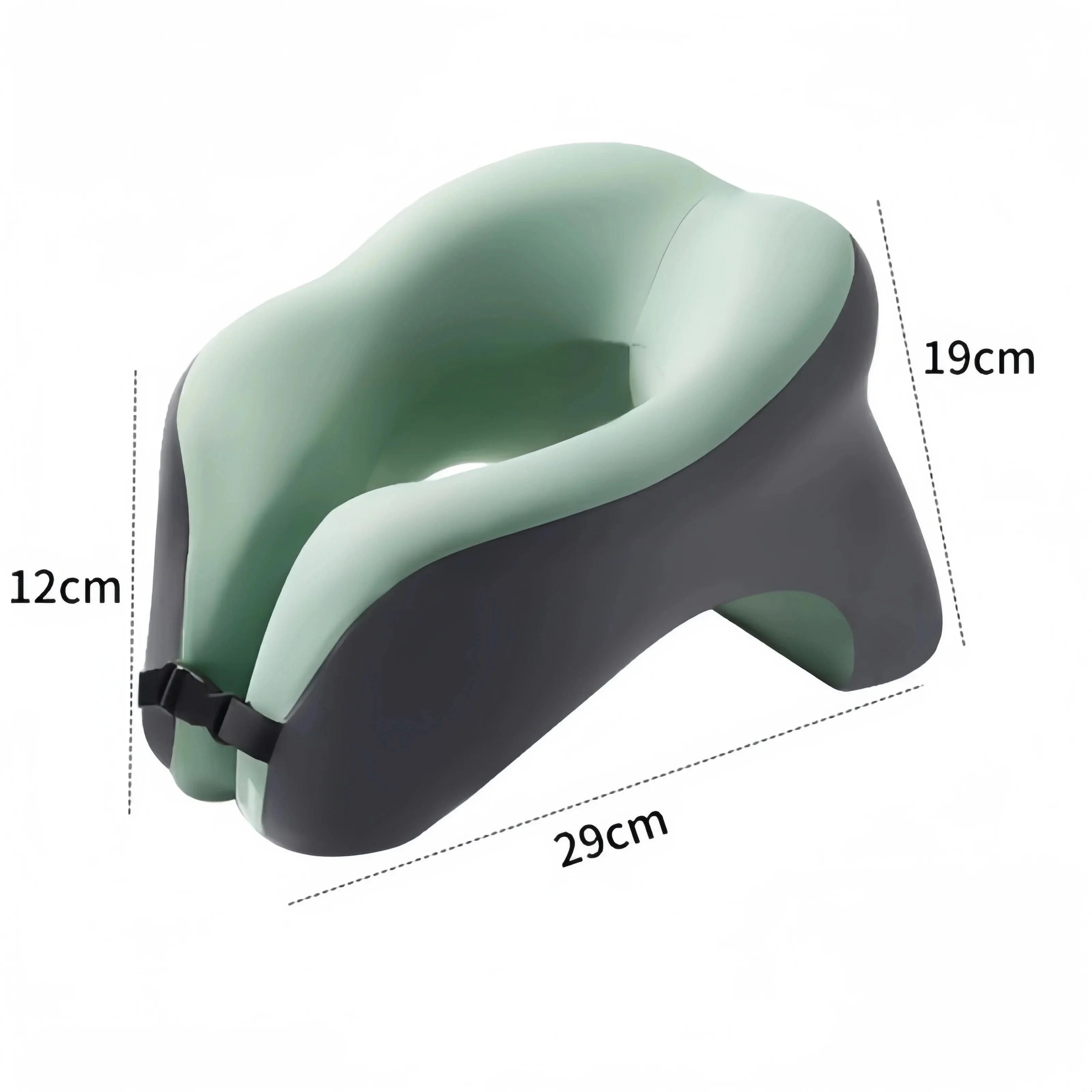 Ergonomic Neck Support Travel Pillow with Memory Foam