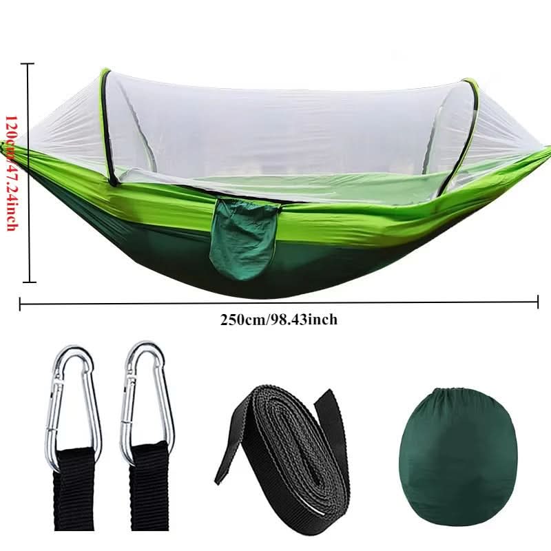 Camping Hammock with Mosquito Net for Outdoor Relaxation