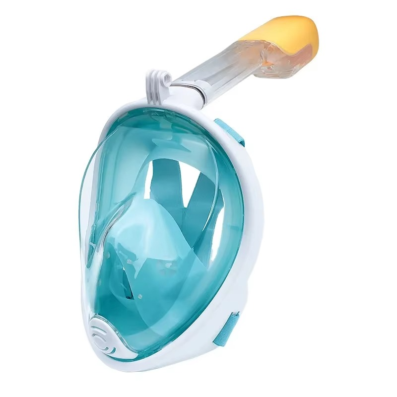 Panoramic Snorkeling Mask with Dry Full-Face Design – Anti-Fog for Swimming and Diving