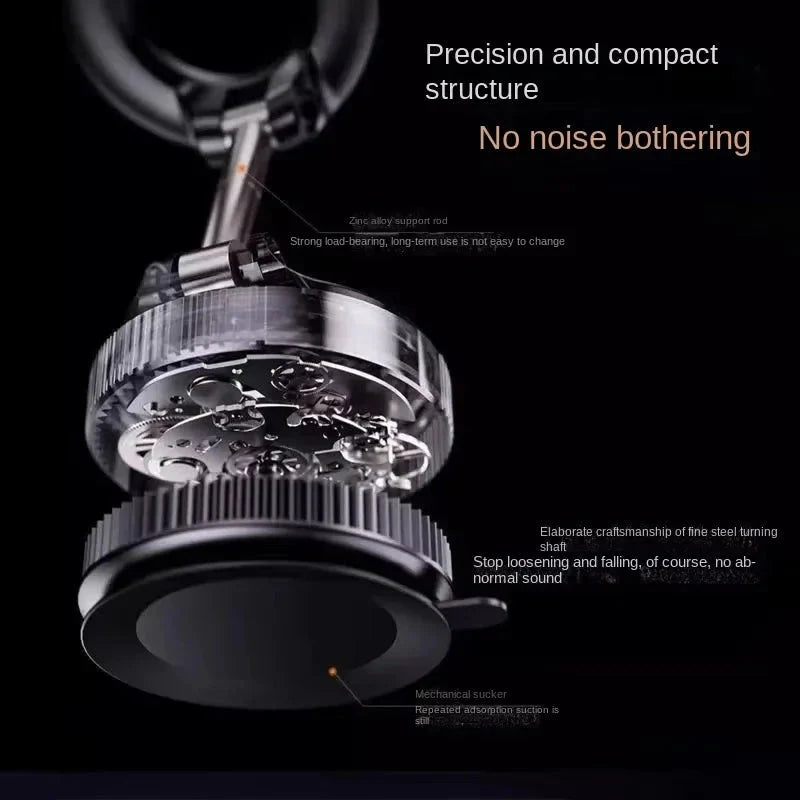360° Rotating Magnetic Phone Mount with Suction Cup