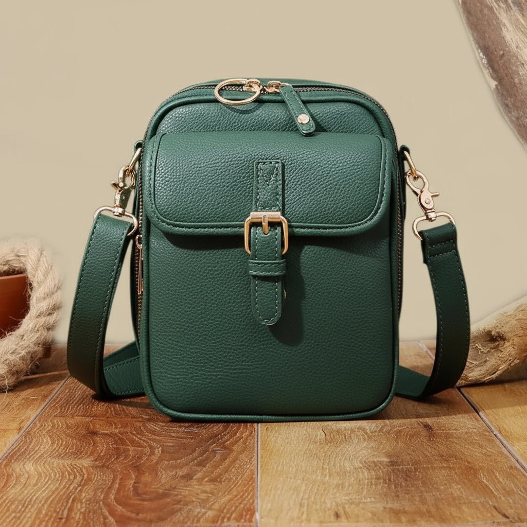 Sleek Anti-Theft Crossbody Bag with Adjustable Strap