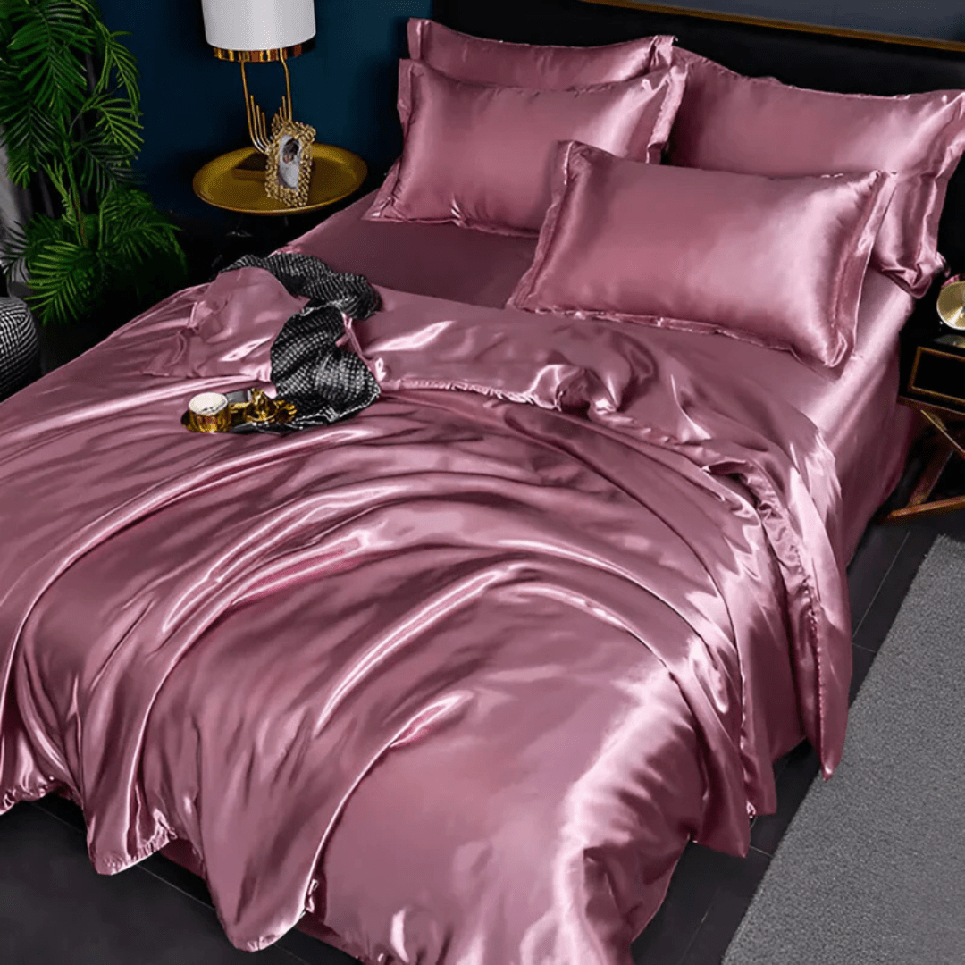 Elegant Satin Bed Linen Set for Unmatched Relaxation