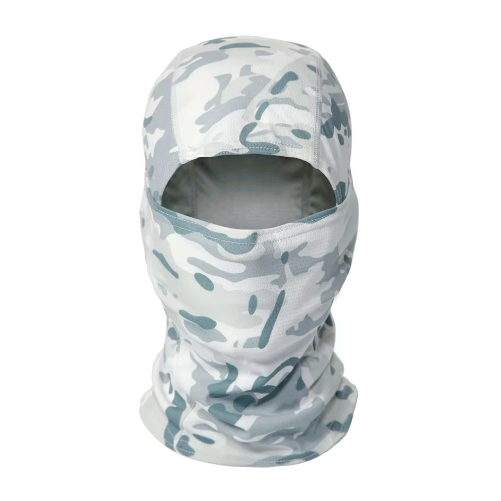 Moisture-Wicking Full Face Balaclava for Helmet Use