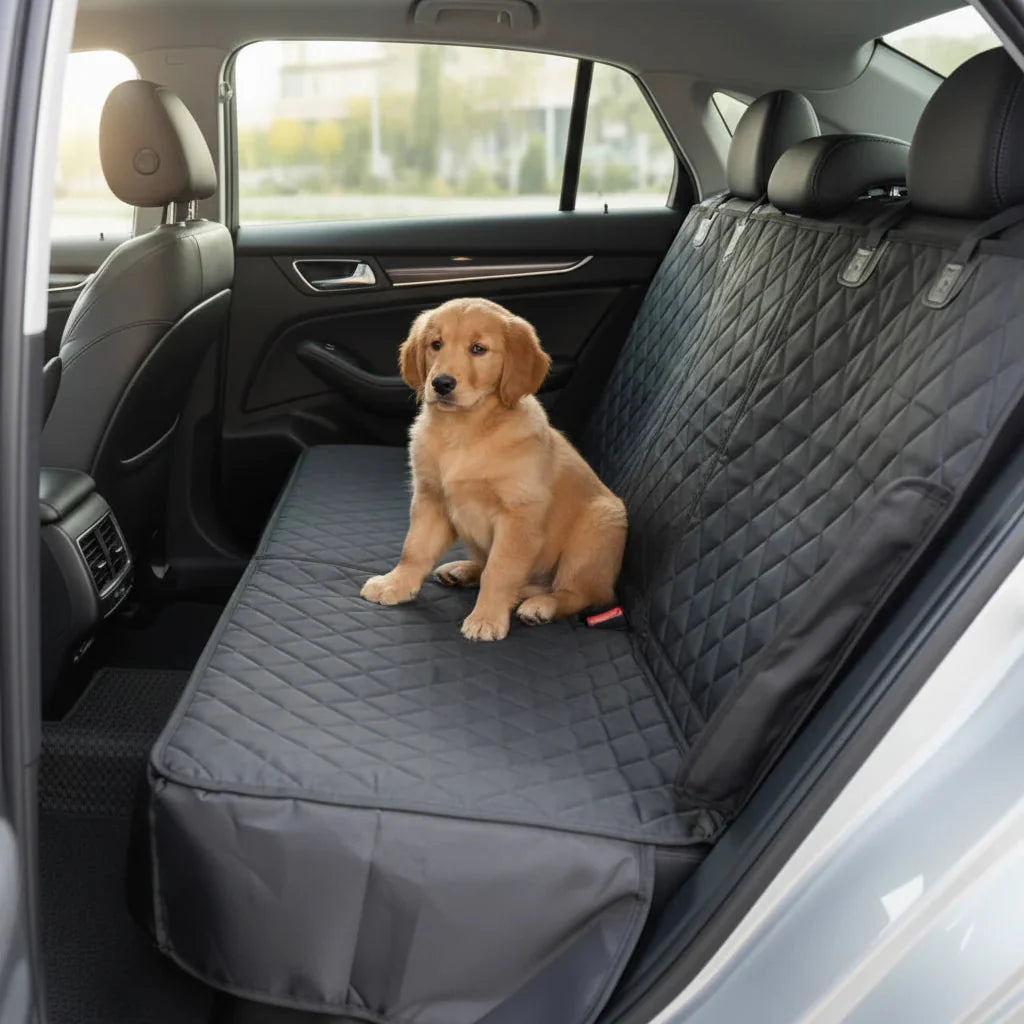 Non-Slip Coated Waterproof Blanket for Dogs in Car Seat