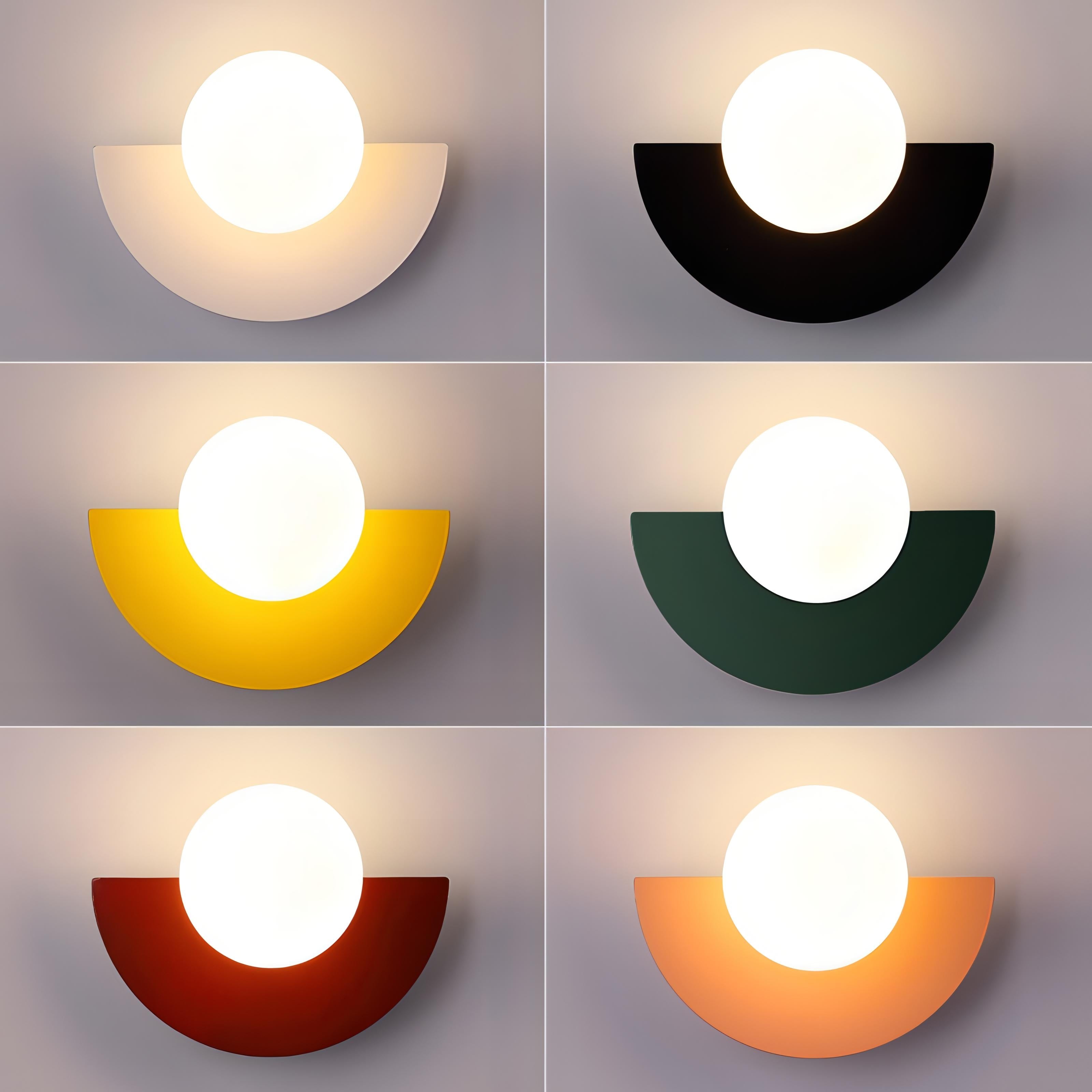 LED Globe Wall Light in Nordic Style Design