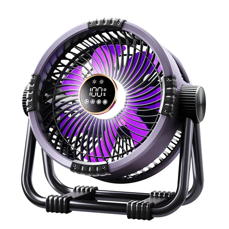LED Camping Fan with 20000mAh Rechargeable Battery