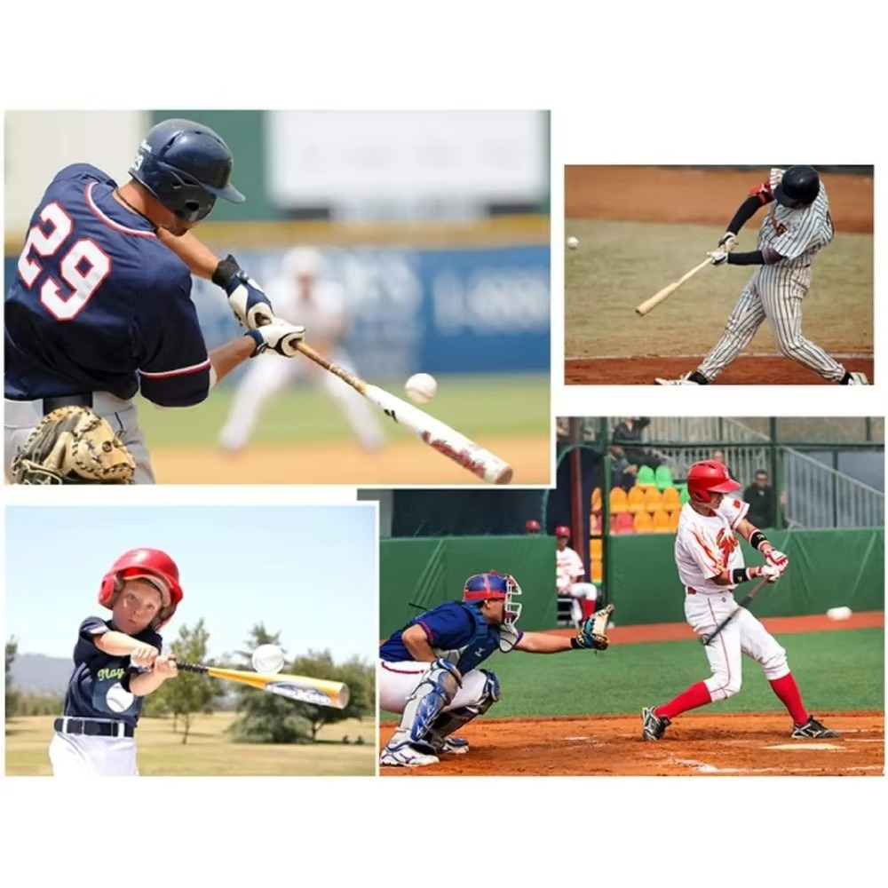 20-Inch Aluminum Bat for Baseball with Textured Grip and Handle