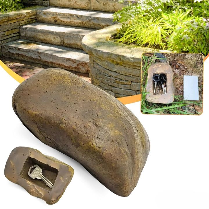 SECRET STONE – Discreet Weatherproof Storage for Essentials