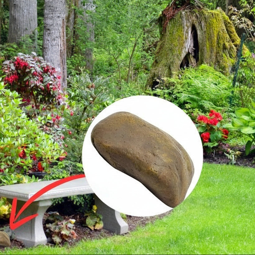 SECRET STONE – Discreet Weatherproof Storage for Essentials