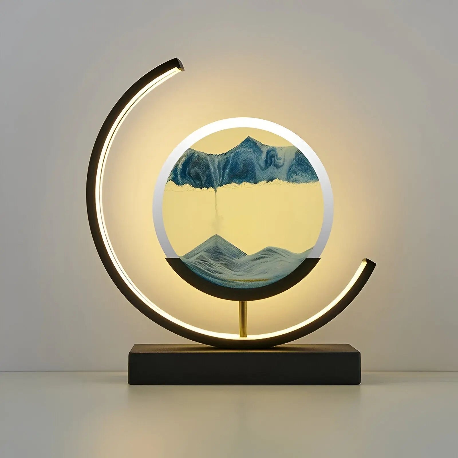 LED Light Sand Lamp with Remote Control Feature