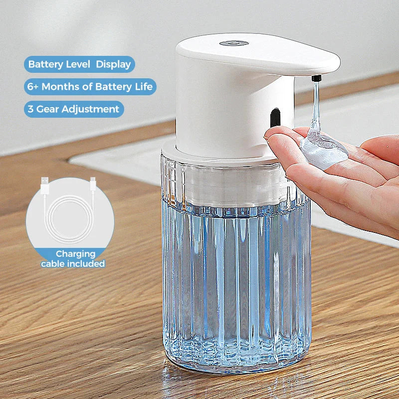Touchless Soap Dispenser – Automatic, Rechargeable via USB