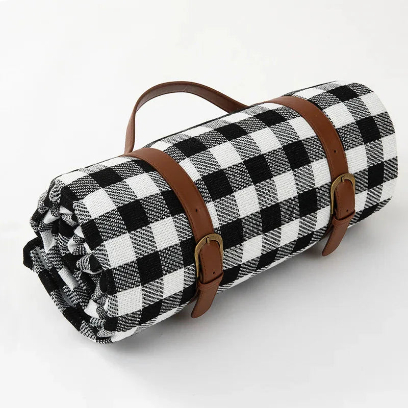 Portable Waterproof Blanket for Picnics with Carry Strap