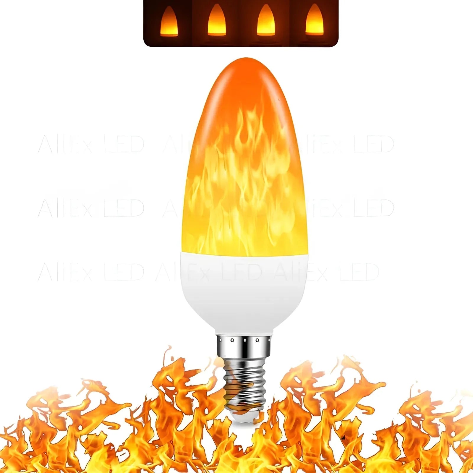 Moving Flame Effect LED Lamp for Ambient Lighting