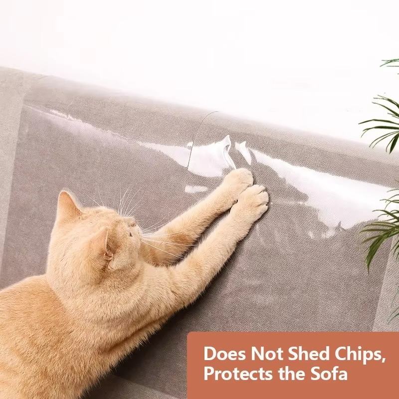 Acrylic Adhesive Film Roll for Transparent Cat Scratch Protection