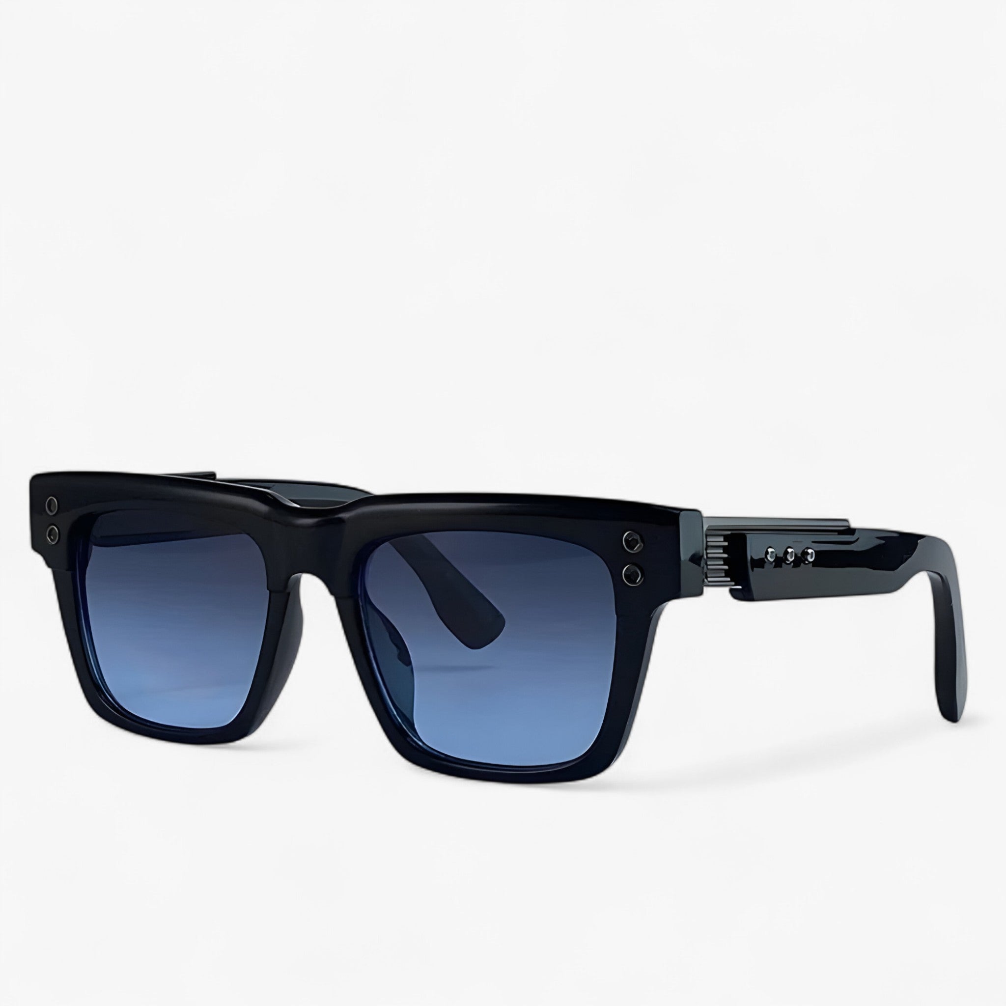 Polarized Lens Sunglasses in Steampunk Style