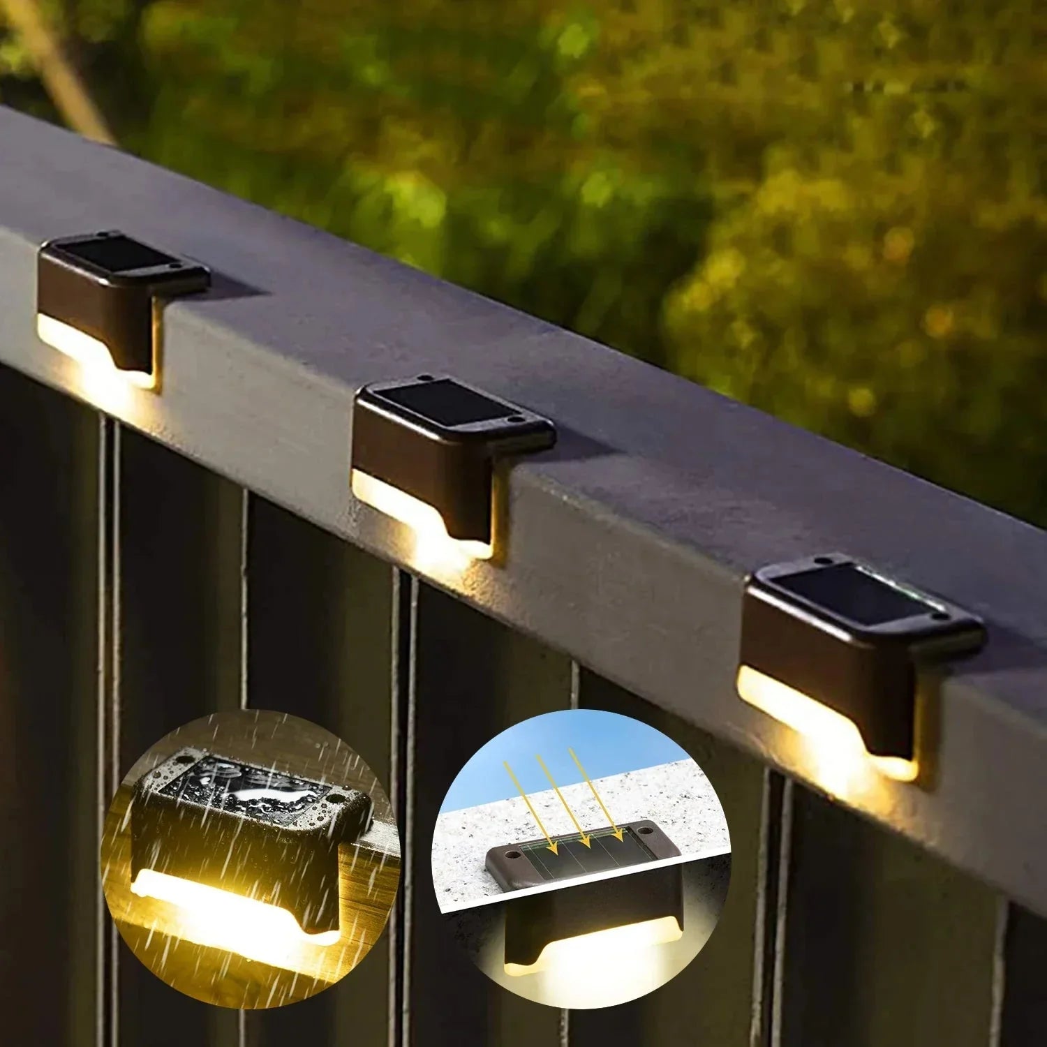 Set of 8 Solar Pathway Lights – Bright and Safe Outdoor Lighting