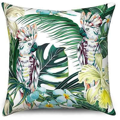 Hawaiian Palm Leaf Sofa Cushion Cover for Home Decor