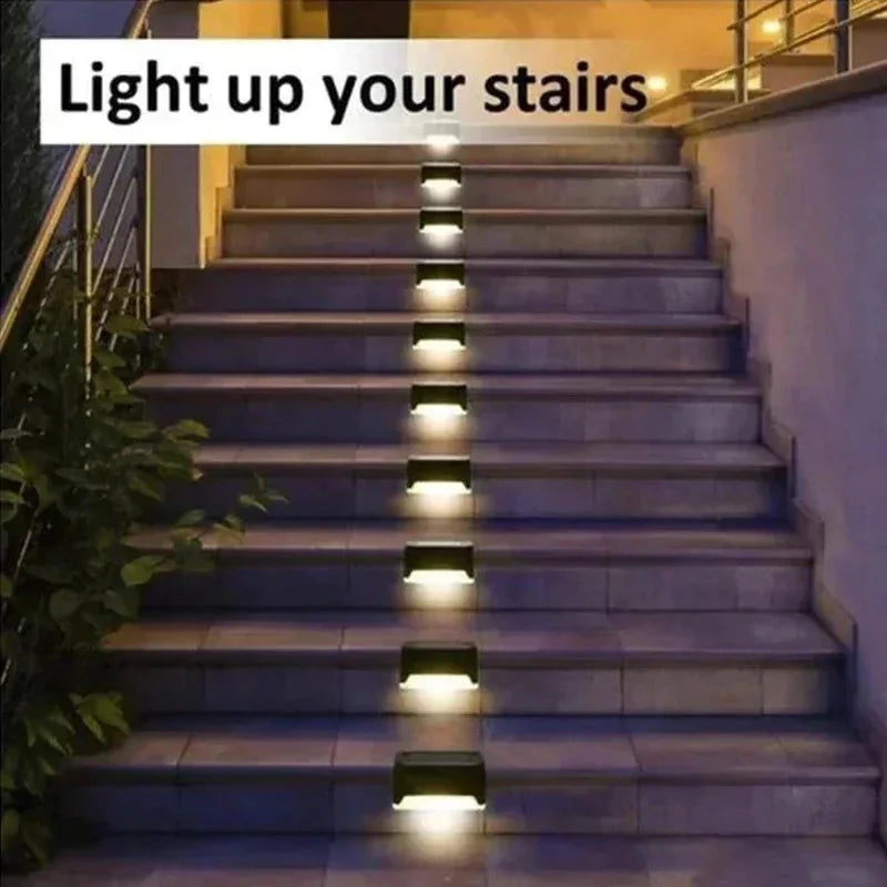 Set of 8 Solar Pathway Lights – Bright and Safe Outdoor Lighting