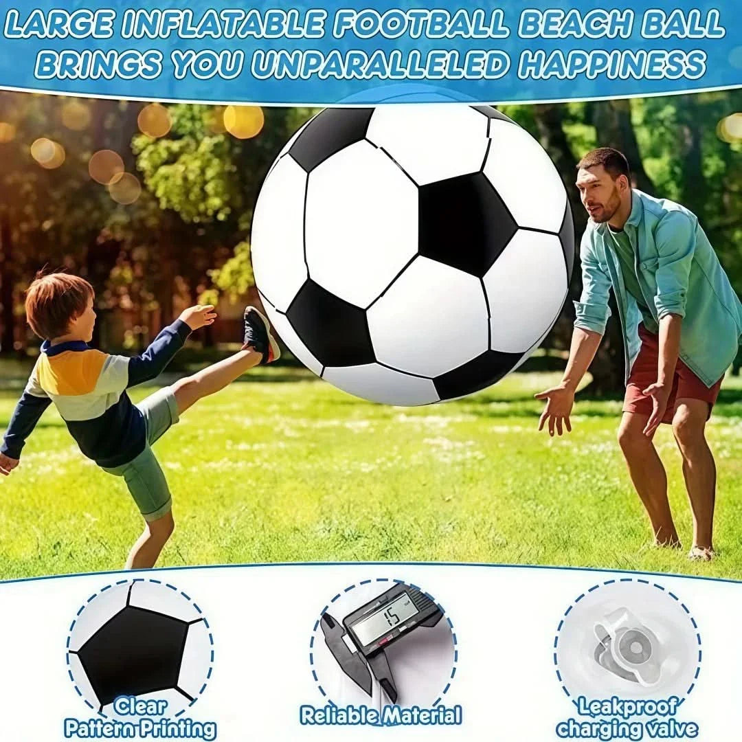 Giant Inflatable Soccer Ball for Outdoor Family Entertainment