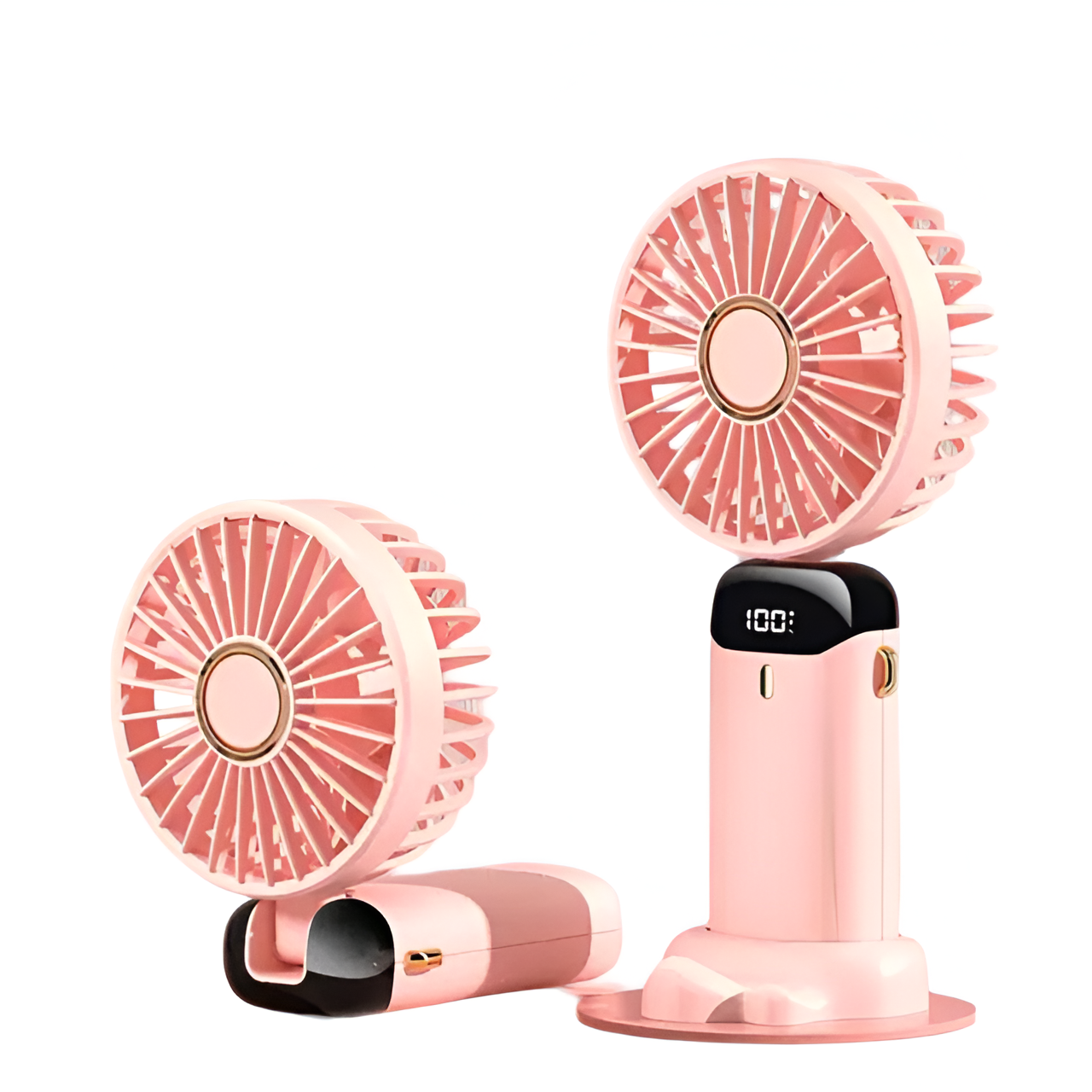 Compact USB Rechargeable Handheld Cooling Fan