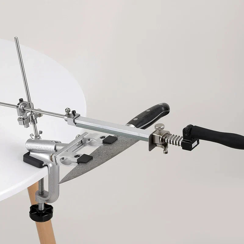 Adjustable Angle Knife Sharpener – Ergonomic, Safe for All Knives, Eco-Friendly Aluminum Design