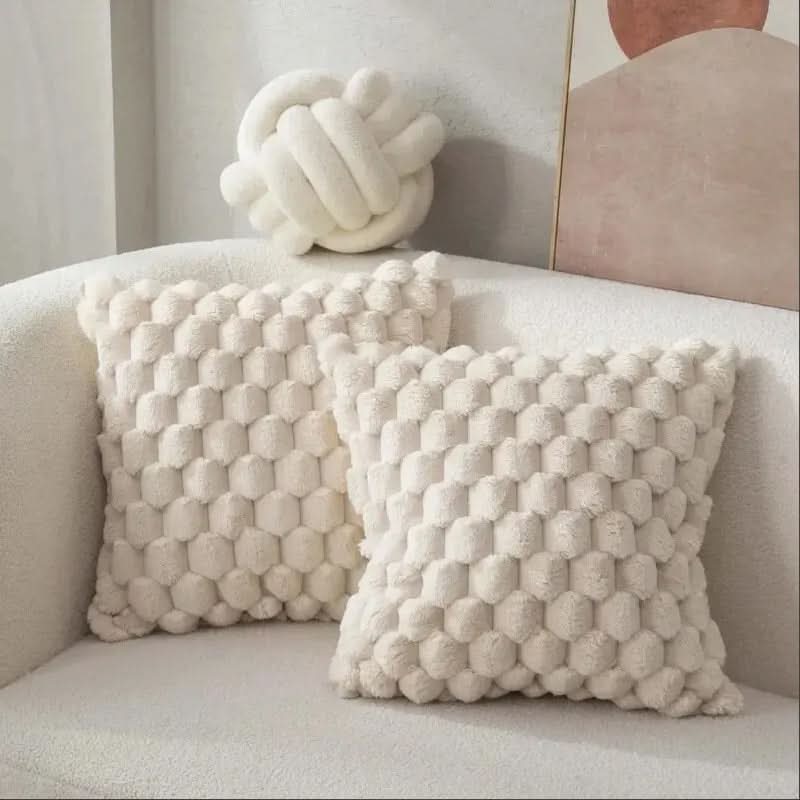3D Textured Cushion Cover for Enhanced Comfort in Living Room
