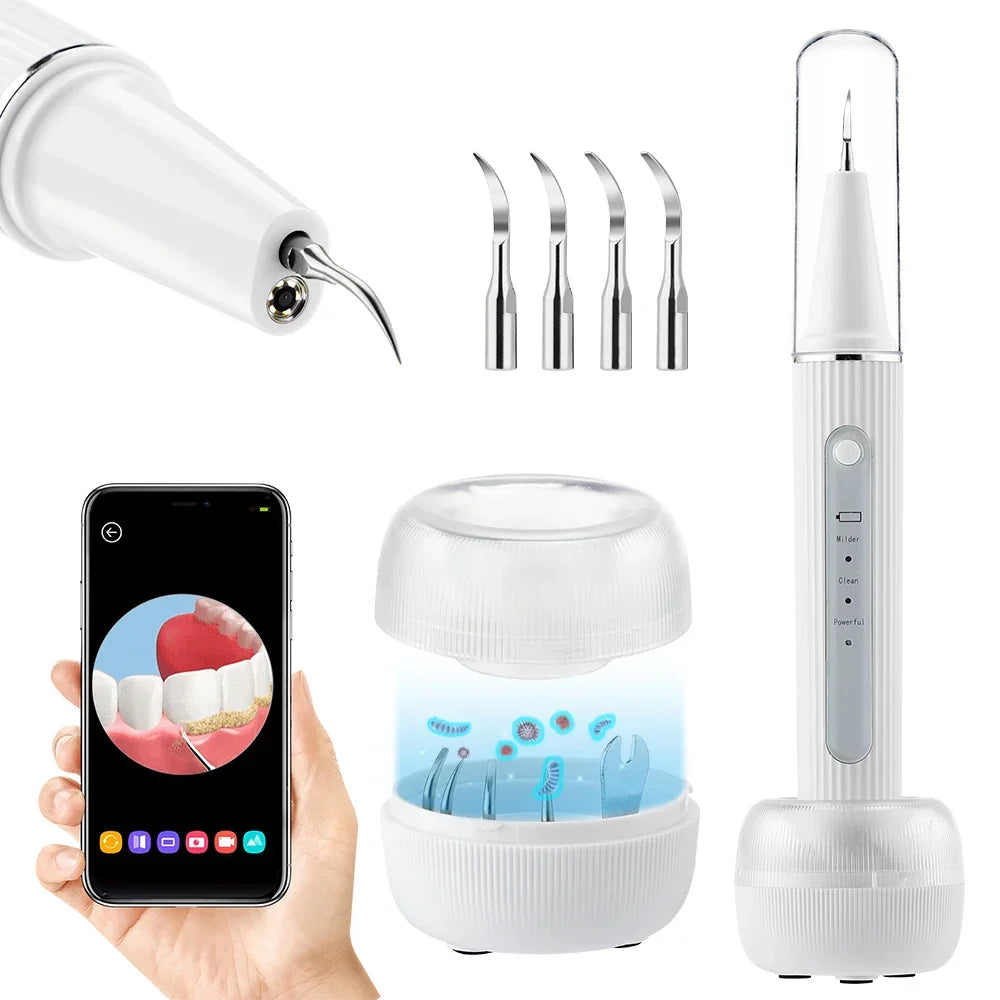 Ultrasonic Teeth Cleaning Device for Tartar Removal