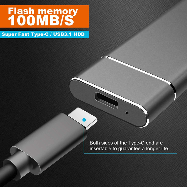 USB 3.1 External Solid State Drive – High-Speed Data Transfer