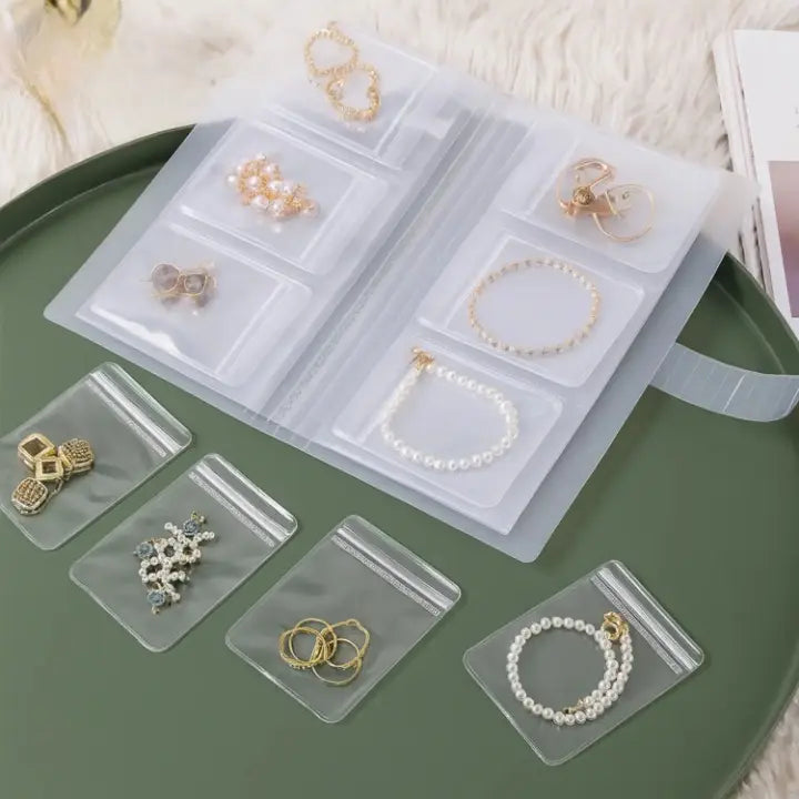 Clear Compartment Jewelry Storage Organizer
