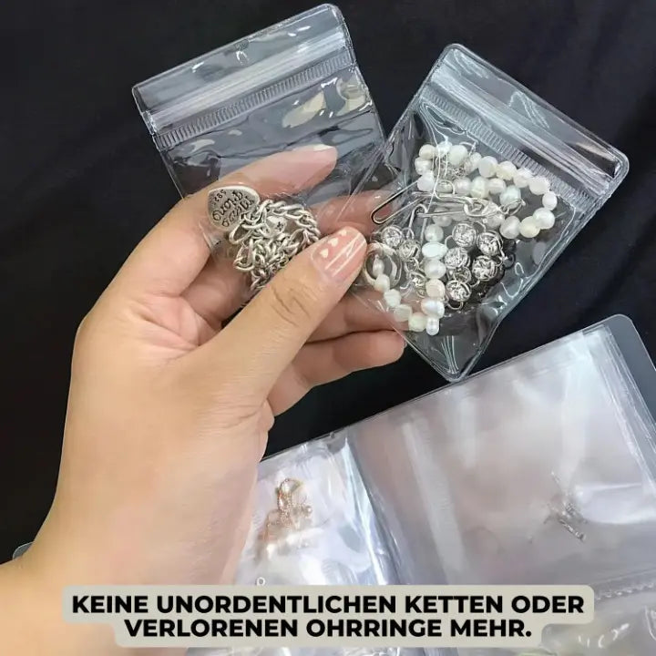 Clear Compartment Jewelry Storage Organizer