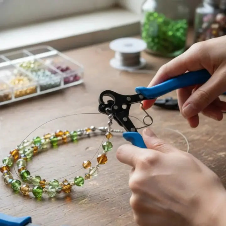 Pliers for Creating Wire Loops in Jewelry Making