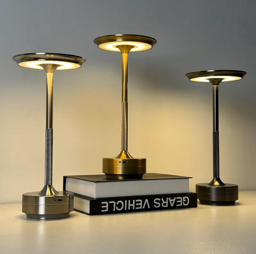 Touch-Controlled Wireless Lamp with USB Charging