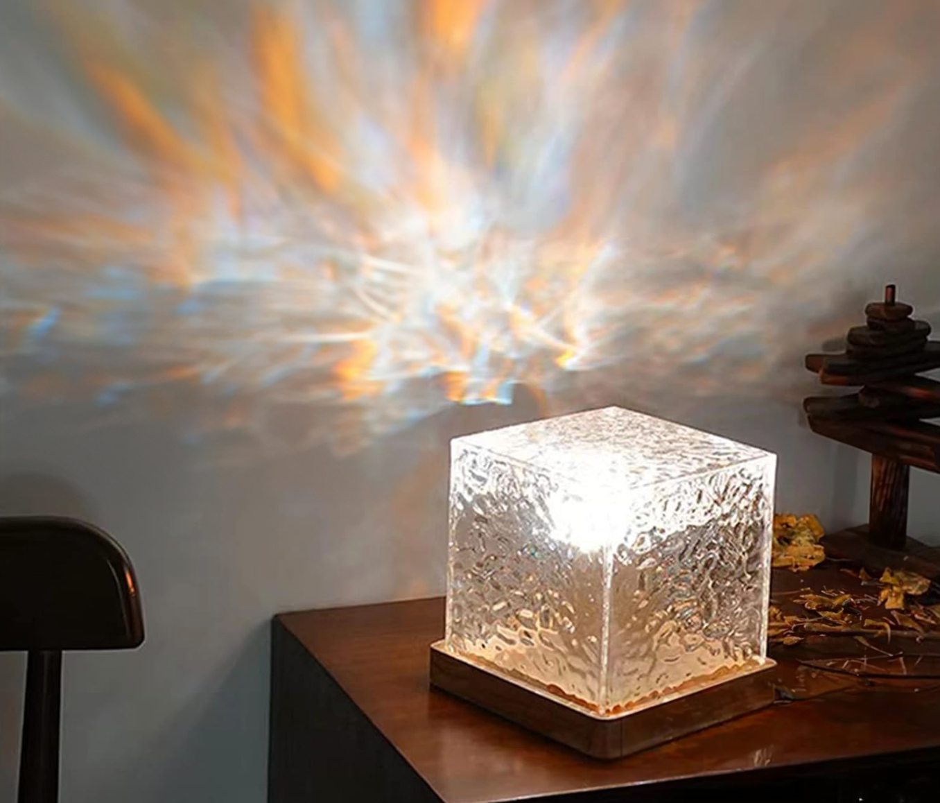 Remote-Controlled Ambient Light – 16-Color Wave Lamp