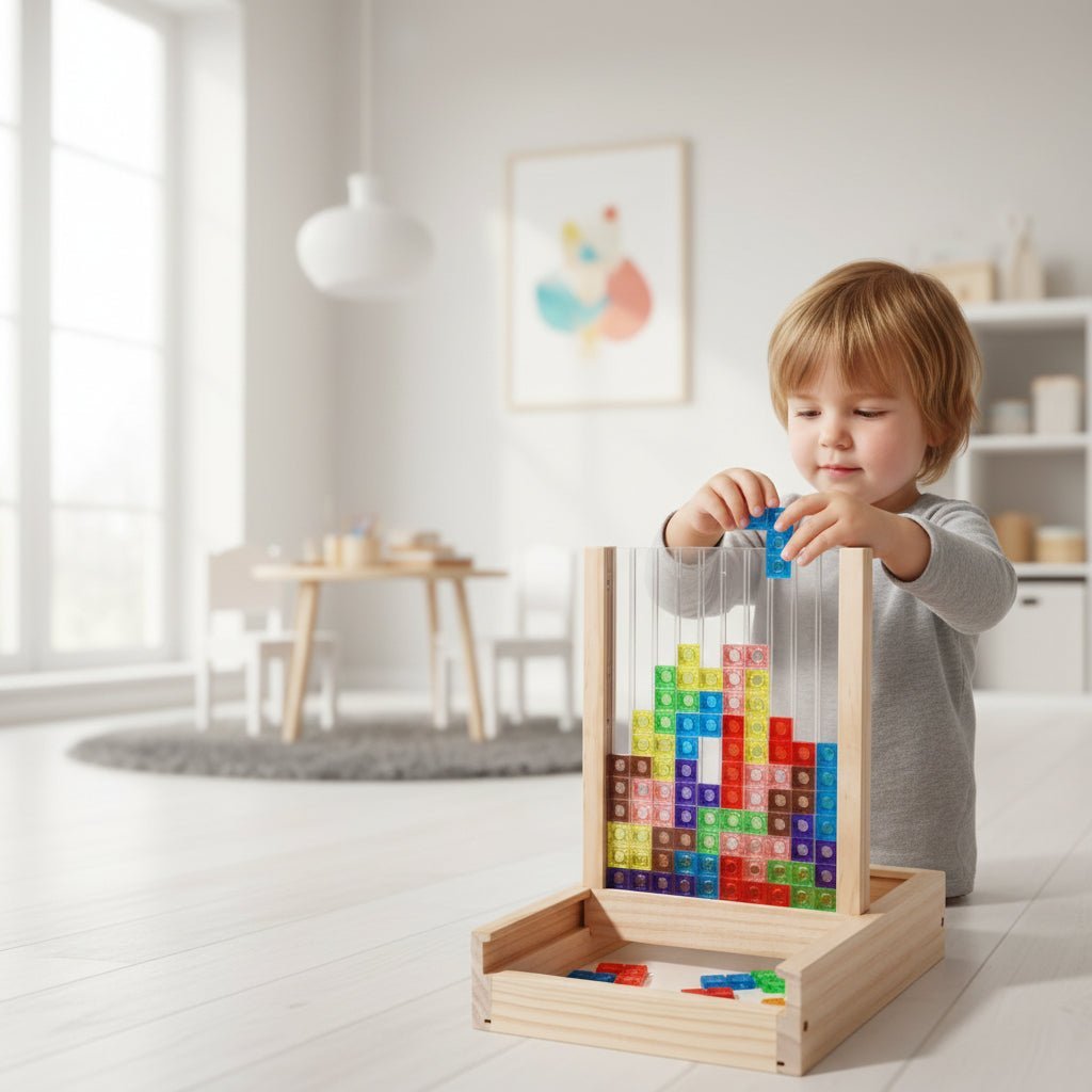 Eco-Friendly Wooden Puzzle for Enhanced Cognitive Skills