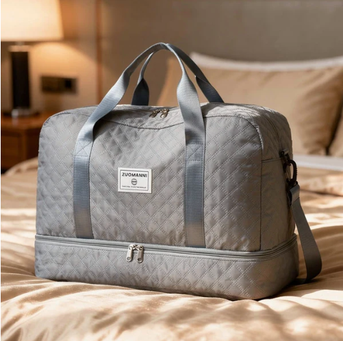 Travel Tote with Separate Shoe Storage – Stay Organized