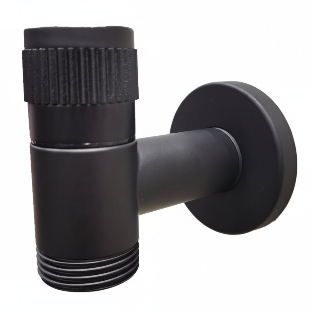 Wall-Mounted Faucet in Stainless Steel for Kitchen and Garden Use