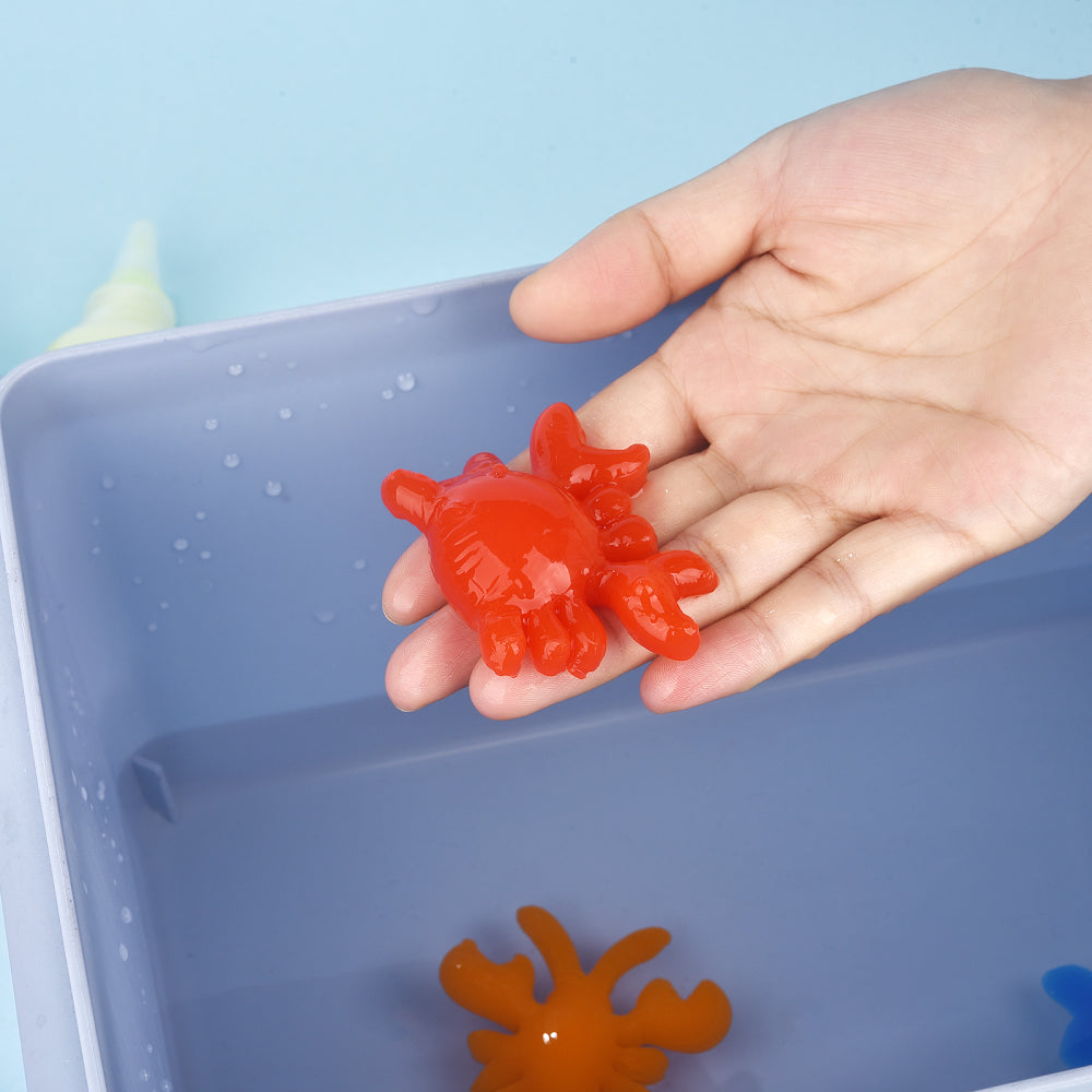 Underwater Shape Art Set with Molds and Paints for Creative Fun