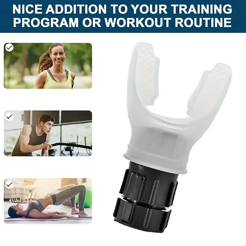 Adjustable Resistance Breathing Exercise Trainer