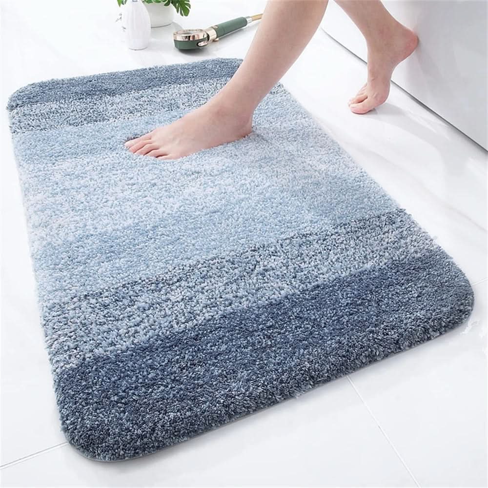 Plush Non-Slip Toilet Rug – Soft Bath Mat for Comfort