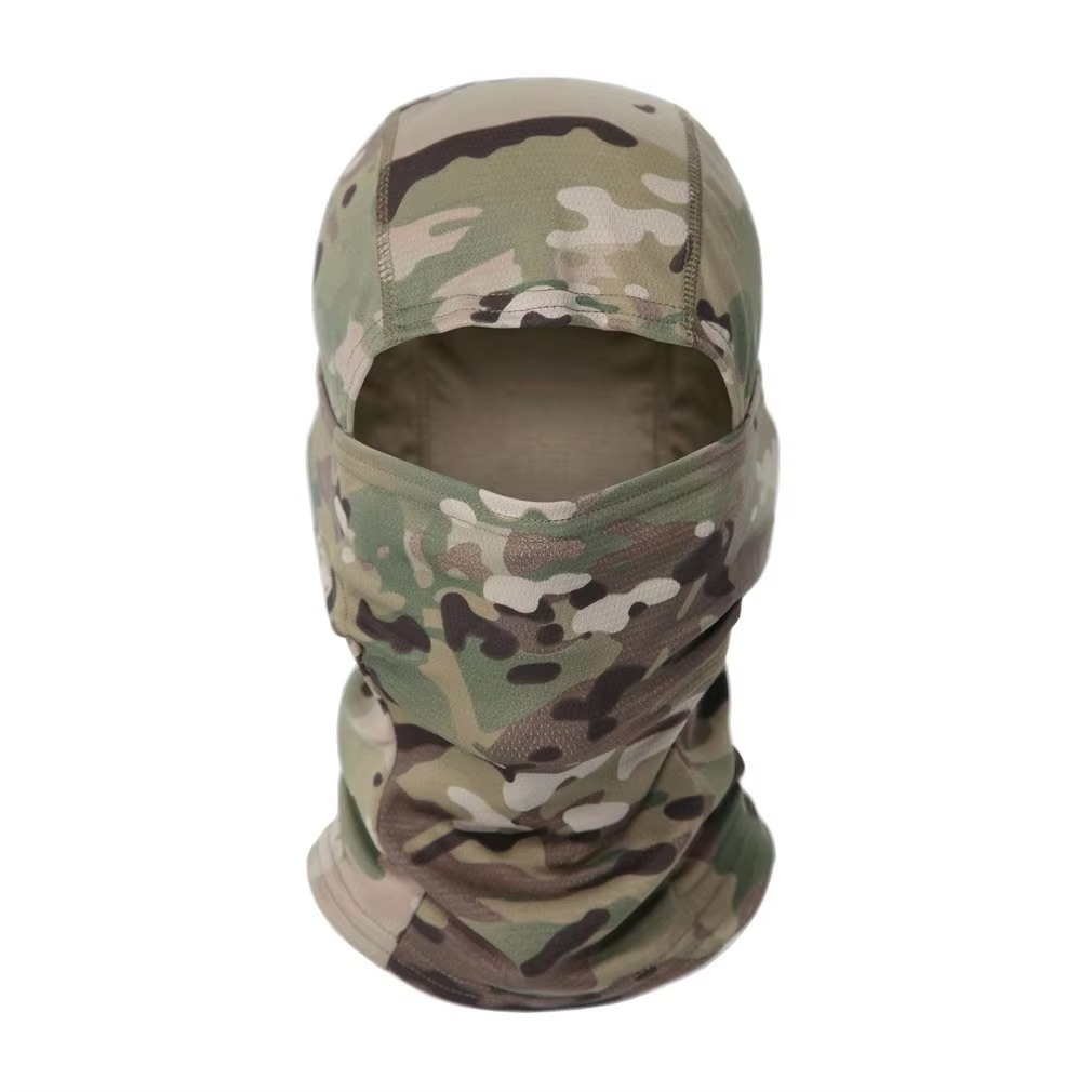Moisture-Wicking Full Face Balaclava for Helmet Use