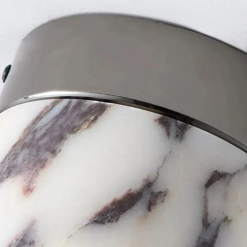 Nordic Marble Cylinder Ceiling Light with LED