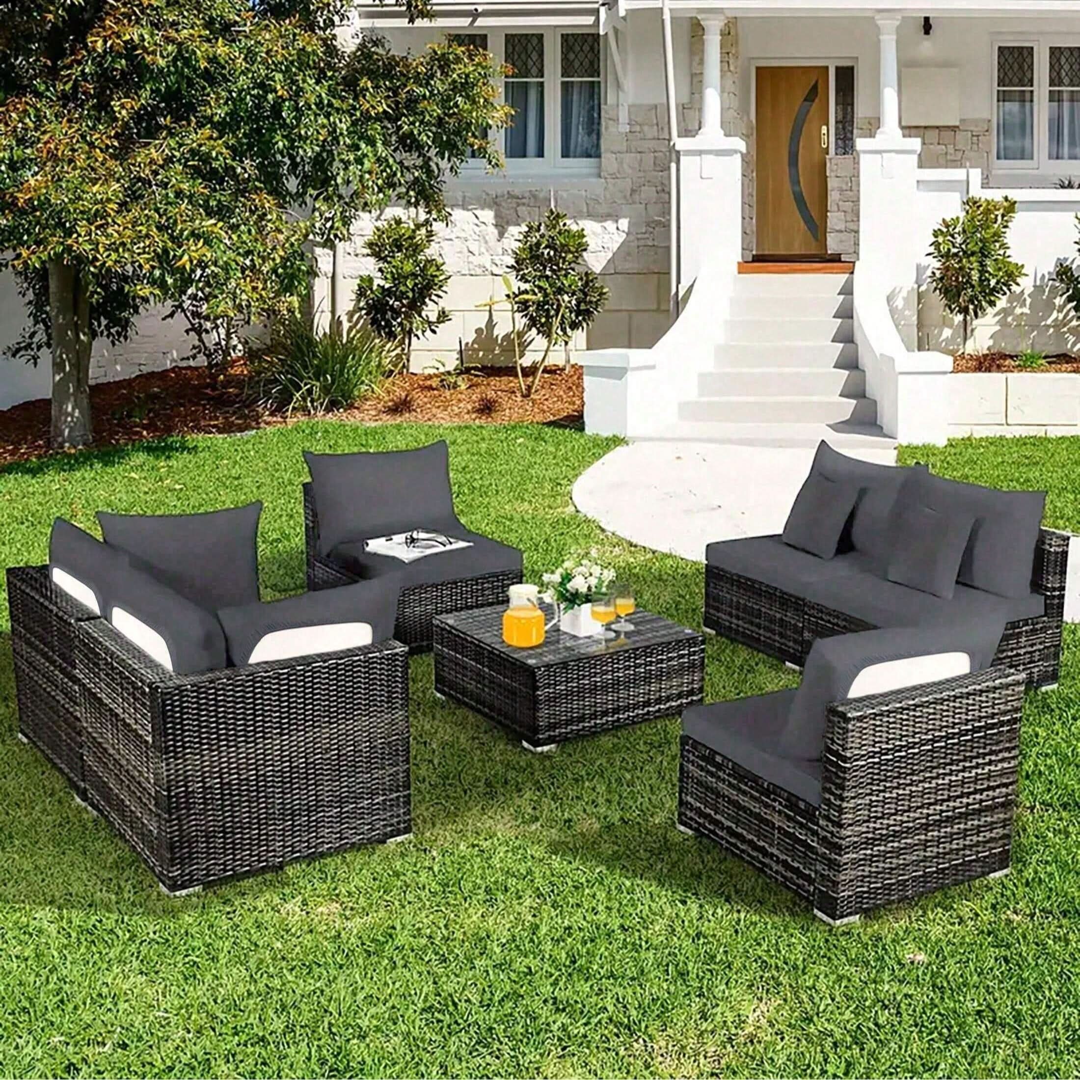 Non-Slip Cushion Covers for Protecting Patio Furniture