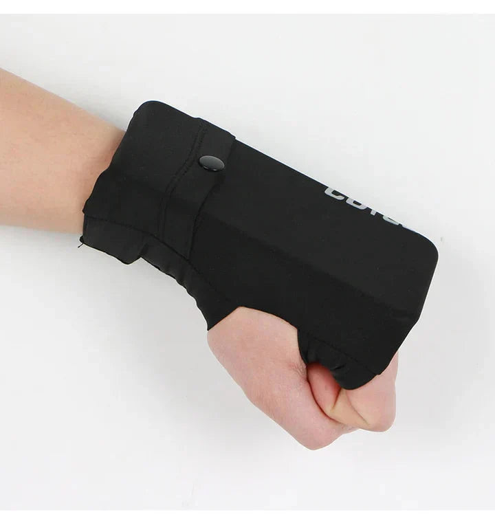 Stretchable Wrist Bag – Snap Closure, Available in 4 Colors