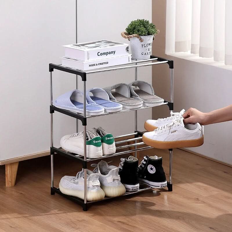 Multi-Tier Shoe Organizer for Home Use