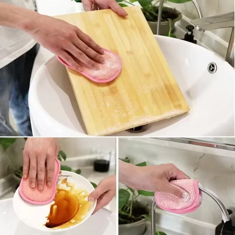 Two-Sided Cleaning Sponge – Soft and Abrasive Surfaces
