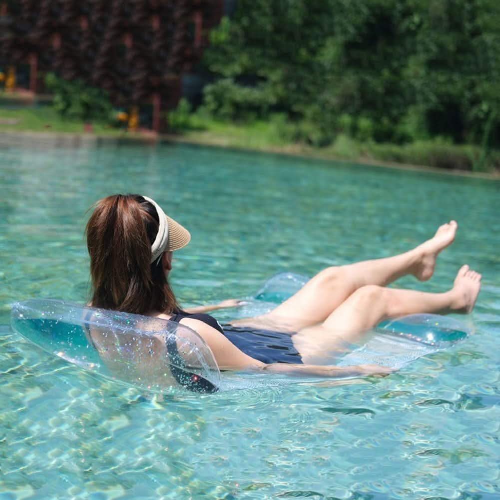 Inflatable Floating Hammock for Relaxation on Water